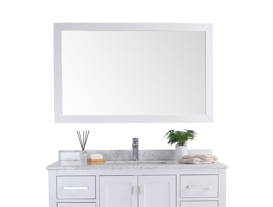 Laviva | Sterling 48" Framed Rectangular White Mirror Laviva - Mirror Laviva   