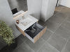 Laviva | Legno 30" Weathered Grey Bathroom Vanity with Matte White VIVA Stone Solid Surface Countertop Laviva - Vanities Laviva   