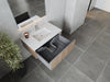 Laviva | Legno 36" Weathered Grey Bathroom Vanity with Matte White VIVA Stone Solid Surface Countertop Laviva - Vanities Laviva   