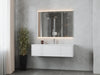 Laviva | Legno 54" Alabaster White Bathroom Vanity with Matte White VIVA Stone Solid Surface Countertop Laviva - Vanities Laviva   