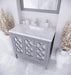 Laviva | Mediterraneo 36" Grey Bathroom Vanity with White Carrara Marble Countertop Laviva - Vanities Laviva   