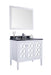 Laviva | Mediterraneo 36" White Bathroom Vanity with Black Wood Marble Countertop Laviva - Vanities Laviva   