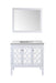 Laviva | Mediterraneo 36" White Bathroom Vanity with Matte White VIVA Stone Solid Surface Countertop Laviva - Vanities Laviva   