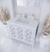 Laviva | Mediterraneo 36" White Bathroom Vanity with White Quartz Countertop Laviva - Vanities Laviva   