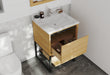 Laviva | Alto 24" California White Oak Bathroom Vanity with White Carrara Marble Countertop Laviva - Vanities Laviva   