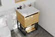 Laviva | Alto 24" California White Oak Bathroom Vanity with White Quartz Countertop Laviva - Vanities Laviva   