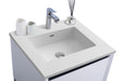 Laviva | Alto 24" White Bathroom Vanity with Matte White VIVA Stone Solid Surface Countertop Laviva - Vanities Laviva   