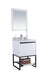 Laviva | Alto 24" White Bathroom Vanity with White Carrara Marble Countertop Laviva - Vanities Laviva   