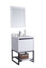 Laviva | Alto 24" White Bathroom Vanity with White Quartz Countertop Laviva - Vanities Laviva   