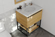 Laviva | Alto 30" California White Oak Bathroom Vanity with Pure White Phoenix Stone Countertop Laviva - Vanities Laviva   