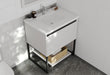 Laviva | Alto 30" White Bathroom Vanity with Matte White VIVA Stone Solid Surface Countertop Laviva - Vanities Laviva   