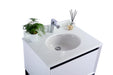 Laviva | Alto 30" White Bathroom Vanity with Pure White Phoenix Stone Countertop Laviva - Vanities Laviva   