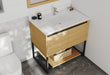 Laviva | Alto 36" California White Oak Bathroom Vanity with White Quartz Countertop Laviva - Vanities Laviva   