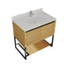 Laviva | Alto 36" California White Oak Bathroom Vanity with White Quartz Countertop Laviva - Vanities Laviva   