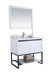 Laviva | Alto 36" White Bathroom Vanity with White Quartz Countertop Laviva - Vanities Laviva   