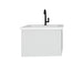 Laviva | Vitri 24" Cloud White Bathroom Vanity with VIVA Stone Matte White Solid Surface Countertop Laviva - Vanities Laviva   