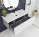 Laviva | Vitri 48" Cloud White Bathroom Vanity with VIVA Stone Matte White Solid Surface Countertop Laviva - Vanities Laviva   