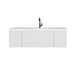 Laviva | Vitri 54" Cloud White Bathroom Vanity with VIVA Stone Matte White Solid Surface Countertop Laviva - Vanities Laviva   