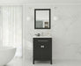 Laviva | Wimbledon 24" Espresso Bathroom Vanity with White Carrara Marble Countertop Laviva - Vanities Laviva   