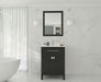 Laviva | Wimbledon 24" Espresso Bathroom Vanity with White Quartz Countertop Laviva - Vanities Laviva   