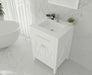 Laviva | Wimbledon 24" White Bathroom Vanity with Matte White VIVA Stone Solid Surface Countertop Laviva - Vanities Laviva   