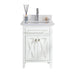 Laviva | Wimbledon 24" White Bathroom Vanity with White Quartz Countertop Laviva - Vanities Laviva   