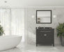 Laviva | Wimbledon 36" Espresso Bathroom Vanity with Black Wood Marble Countertop Laviva - Vanities Laviva   