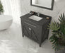 Laviva | Wimbledon 36" Espresso Bathroom Vanity with Black Wood Marble Countertop Laviva - Vanities Laviva   