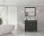 Laviva | Wimbledon 36" Espresso Bathroom Vanity with White Quartz Countertop Laviva - Vanities Laviva   