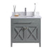 Laviva | Wimbledon 36" Grey Bathroom Vanity with White Quartz Countertop Laviva - Vanities Laviva   