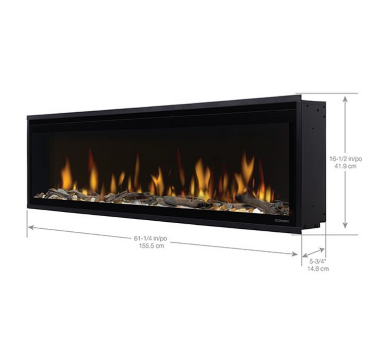 Dimplex | Ignite Evolve 60" Built-in Linear Electric Fireplace EVO60 Dimplex Dimplex   