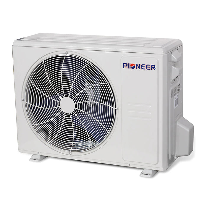 Pioneer | 18,000 BTU 8-Way Cassette Ductless Inverter Mini Split Air Conditioner Heat Pump, 230V Pioneer - Mini-Split, Inverter, AC, and Heat Pump Pioneer   