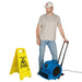 XPOWER | P-800H-Blue | 3/4 HP, 3200 CFM, 7.5 Amps, 3-Speed Air Mover w/ Telescopic Handle & Wheels XPOWER - Centrifugal Air Mover XPOWER   