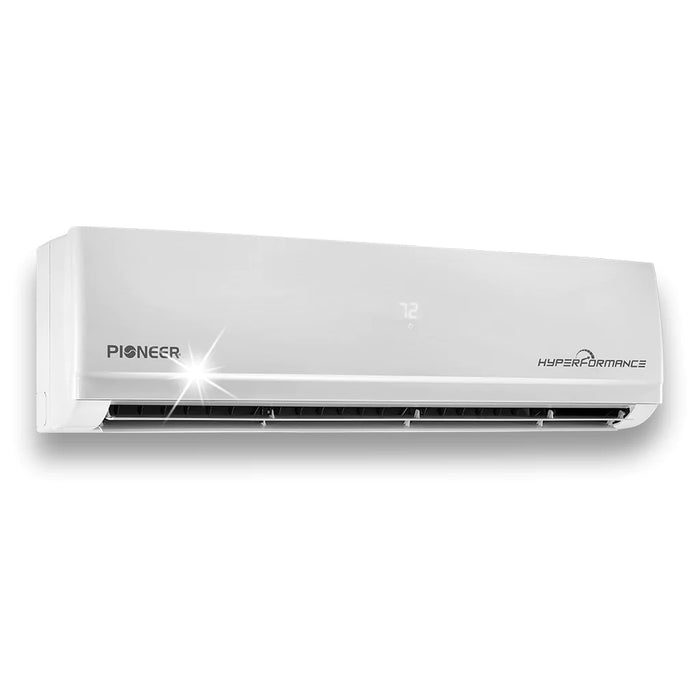 Pioneer | Hyperformance 12,000 BTU Ductless Mini Split Inverter, Wi-Fi, Air Conditioner Hyper Heat Pump Full Set 230V Pioneer - Mini-Split, Inverter, AC, and Heat Pump Pioneer   