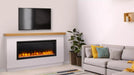 Simplifire | Allusion Platinum 72" Electric Fireplace Simplifire - Electric Fireplace Simplifire   