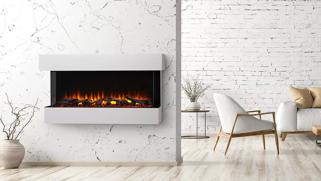 Simplifire | Scion Trinity 55" Electric Fireplace | 3-Sided Simplifire - Electric Fireplace Simplifire   