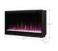 Dimplex | 50" Multi-Fire Slim Built-in Linear Electric Fireplace Dimplex Dimplex   