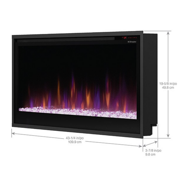 Dimplex | 42" Multi-Fire Slim Built-in Linear Electric Fireplace Dimplex Dimplex   