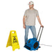 XPOWER | P-830H-Blue | 1 HP, 3600 CFM, 8.5 Amps, 3-Speed Air Mover w/ Telescopic Handle & Wheels XPOWER - Centrifugal Air Mover XPOWER   