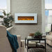 Touchstone | Ivory 50" Wall Mounted Electric Fireplace, White Touchstone - Electric Fireplace Touchstone   