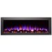 Touchstone | Sideline 50" Outdoor Recessed Mounted Electric Fireplace, Black Touchstone - Electric Fireplace Touchstone   