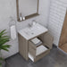 Alya Bath | Sortino 30" Modern Bathroom Vanity in Gray (Free Standing) Alya Bath - Vanities Alya Bath   