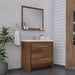 Alya Bath | Sortino 36" Modern Bathroom Vanity in Rosewood (Free Standing) Alya Bath - Vanities Alya Bath   