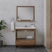 Alya Bath | Sortino 36" Modern Bathroom Vanity in Rosewood (Free Standing) Alya Bath - Vanities Alya Bath   