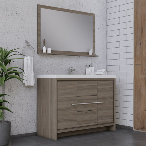 Alya Bath | Sortino 48" Modern Bathroom Vanity in Gray (Free Standing) Alya Bath - Vanities Alya Bath   