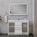 Alya Bath | Sortino 48" Modern Bathroom Vanity in White (Free Standing) Alya Bath - Vanities Alya Bath   