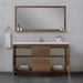 Alya Bath | Sortino 60 Single" Modern Bathroom Vanity in Rosewood (Free Standing) Alya Bath - Vanities Alya Bath   