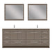 Alya Bath | Sortino 84" Modern Bathroom Vanity in Gray (Free Standing) Alya Bath - Vanities Alya Bath   