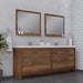 Alya Bath | Sortino 84" Modern Bathroom Vanity in Rosewood (Free Standing) Alya Bath - Vanities Alya Bath   