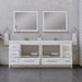 Alya Bath | Sortino 84" Modern Bathroom Vanity in White (Free Standing) Alya Bath - Vanities Alya Bath   